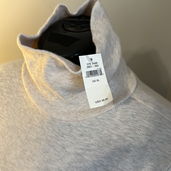 NWT Cream Aerie Turtleneck Bodysuit - Picture 2 of 3